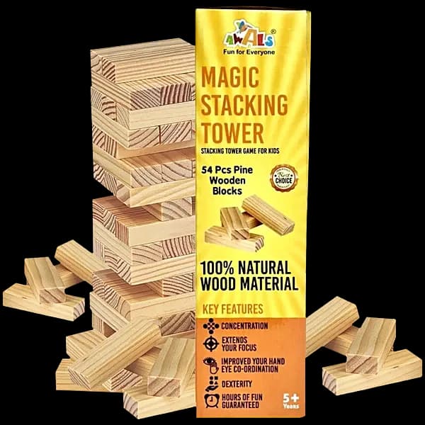 Magic Stacking Tower (Wooden)