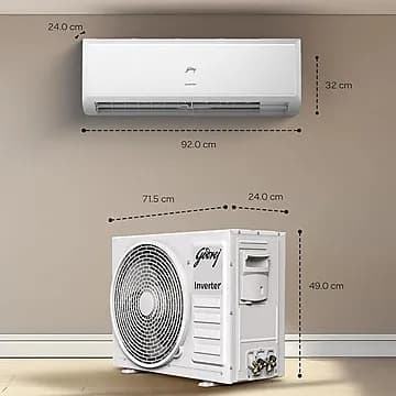 Godrej 1.5T TR HIC 18N3TH WA White 1.5 Tons 3 Star Inverter Split AC